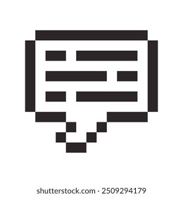 Chatea Bubble Pixel Art para tus necesidades