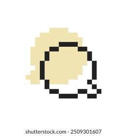 converse com a arte de pixel em bolhas para suas necessidades