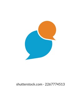 Chat bubble Rounded Circle Vector Icon