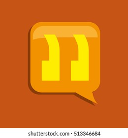 Chat bubble social media icon vector illustration graphic design