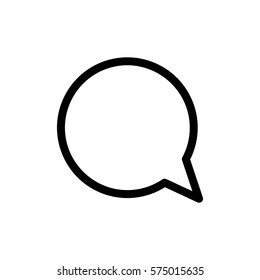 Chat bubble speakbox icon vector illustration graphic design