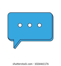 Chat bubble symbol