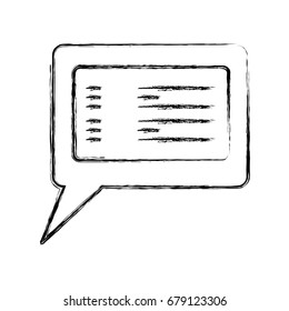 Chat bubble symbol