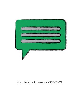 Chat bubble symbol