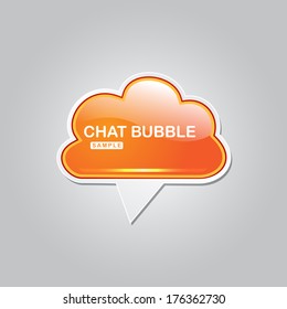 Chat Bubble Talk Balloon Vector Icon