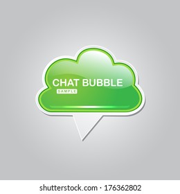 Chat Bubble Talk Balloon Vector Icon