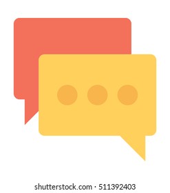 Chat Bubble Vector Icon