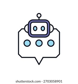 Icono de Vector de burbuja ilustración de stock