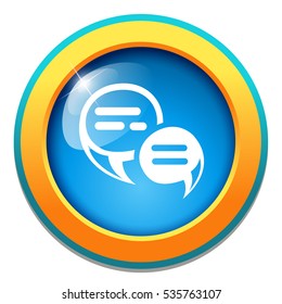 chat bubbles icon