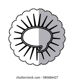 chat bubbles icon stock image, vector illustration design