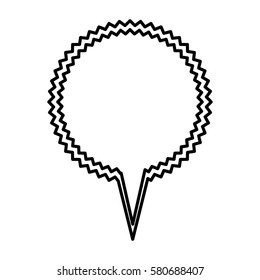 chat bubbles icon stock image, vector illustration design