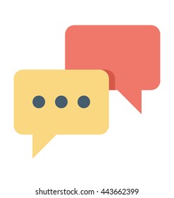 Chat Bubbles Vector Icon