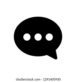 Chat buble concept line icon. Simple element illustration. Message chat buble outline symbol design. Can be used for web and mobile UI/UX . Modern vector style.