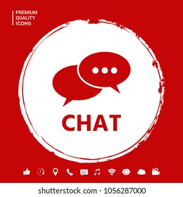 Chat button icon