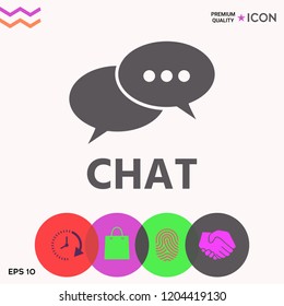 Chat button icon