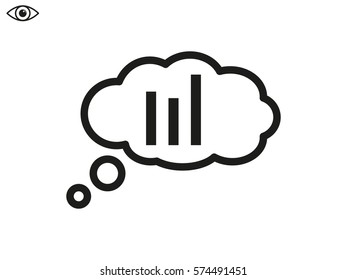 chat cloud icon, vector illustration eps10
