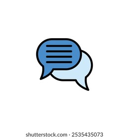 Icono de Vector coloreado en el fondo blanco. Stock Vector EPS10