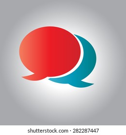 Chat, Community Icon, Vector Illustration.