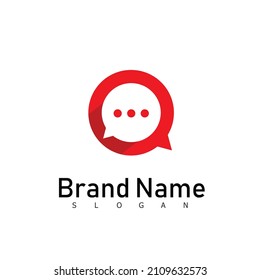 Chat And Consulting Logo Design Template