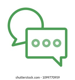 chat conversation bubble 