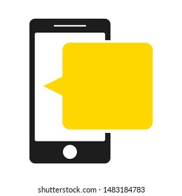 Chat or conversation vector template. Suitable for communicate business.