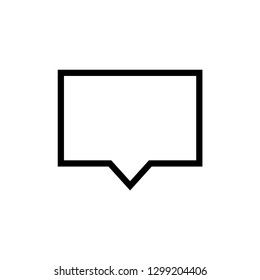 Chat Dialog Icon Vector