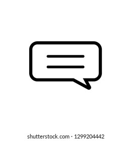 Chat Dialog Icon Vector