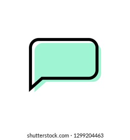 Chat Dialog Icon Vector