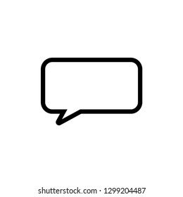 Chat Dialog Icon Vector