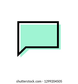 Chat Dialog Icon Vector