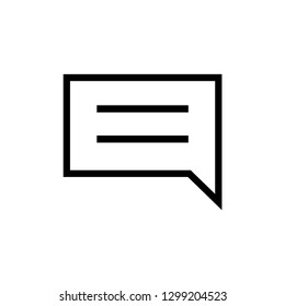 Chat Dialog Icon Vector