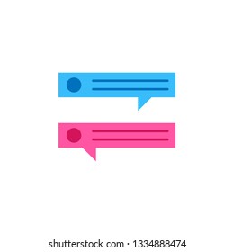 Chat, dialog window color icon. Element of color chat icon. Premium quality graphic design icon. Signs and symbols collection icon for websites, web design, mobile app