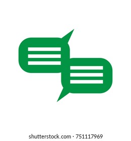 chat, dialogue, icon, vector eps10