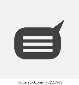 chat, dialogue, icon, vector eps10