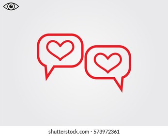 chat, dialogue, icon, vector illustration eps10