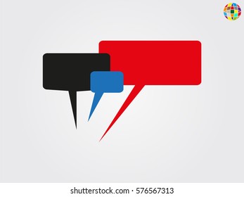 chat, dialogue, icon, vector illustration eps10