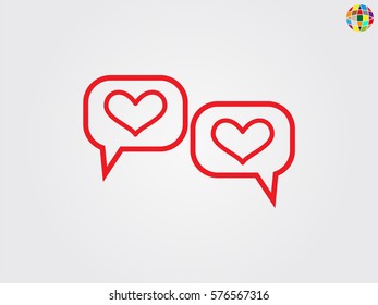 chat, dialogue, icon, vector illustration eps10