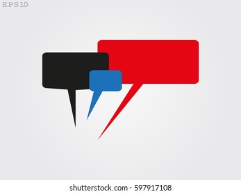 chat, dialogue, icon, vector illustration eps10