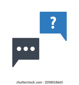 Chat-Dialog-Symbol.message,Frage (Vektorgrafik)