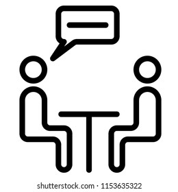 chat dialogue meeting 