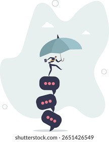 Converse através de diálogo, conversa ou discussão, conversa ou comunicação para o sucesso, vida de caráter .