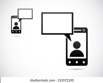 Chat Each Other On Smart Phone