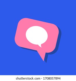 Chat entry bubble icon illustration isolated vector, comment sign symbol. Note. Chat symbol icon symbol. Premium Quality Isolated Comment Chat Icon Element in trendy style.