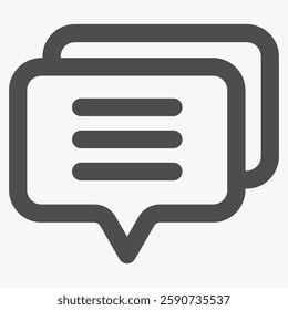 chat feature icon, online store icon, online retail