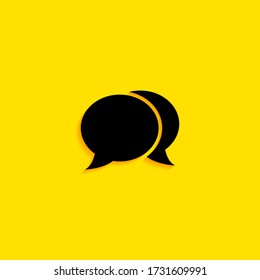 Chat Flat Icon. Vector EPS 10.
