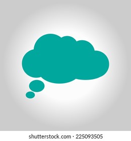 Chat Flat Icon.Vector EPS 10. 