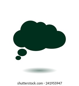 Chat Flat Icon.Vector EPS 10. 