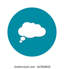 Chat Flat Icon.Vector EPS 10. 