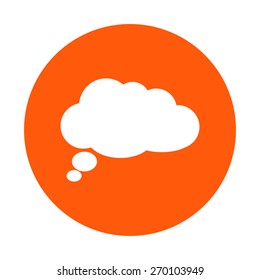 Chat Flat Icon.Vector EPS 10. 