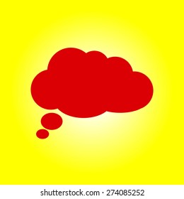 Chat Flat Icon.Vector EPS 10. 
